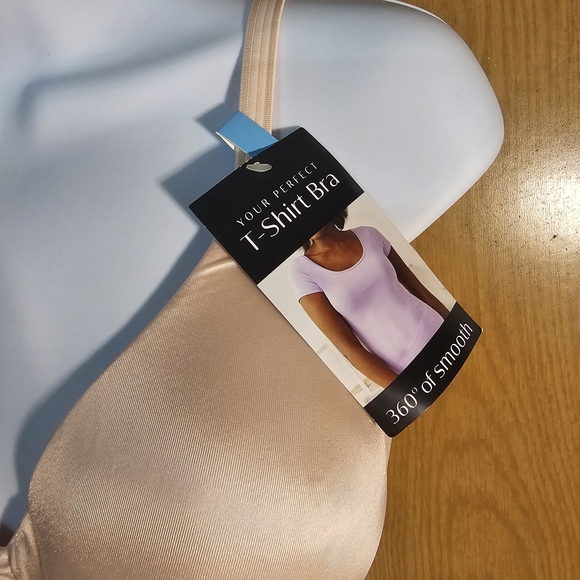 Bali Pink T-Shirt Bra with Seamless Full-Coverage Design - Picture 2 of 16